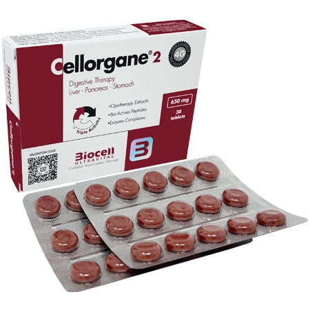 Cellorgane 2 Digestive Therapy. Liver-Pancreas-Stomach