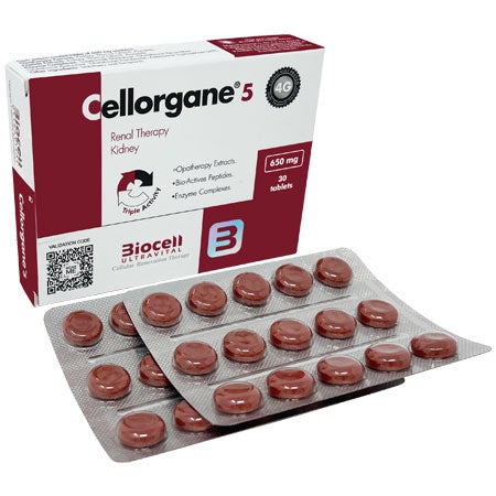 Cellorgane 5 – Reanal Therapy – Kidney Function & Detox Support Formula