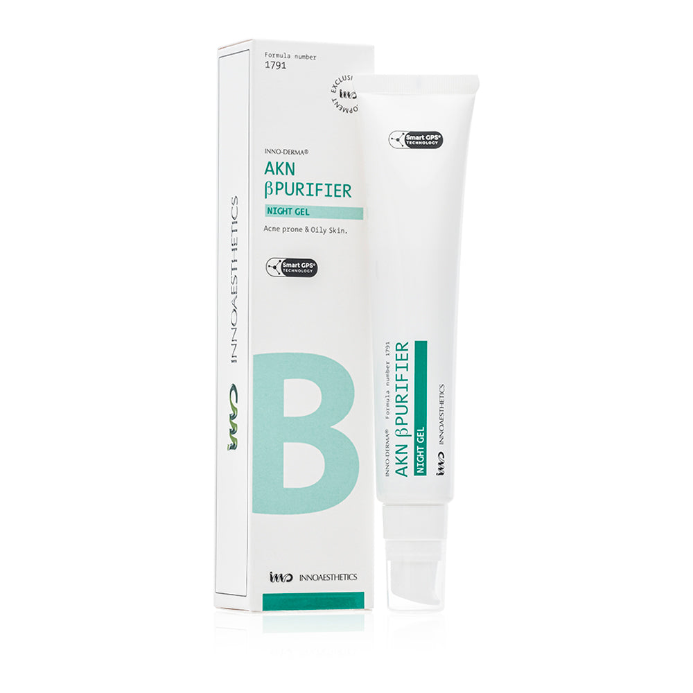 AKN β PURIFIER NIGHT GEL – Overnight Acne Treatment & Skin Purifier